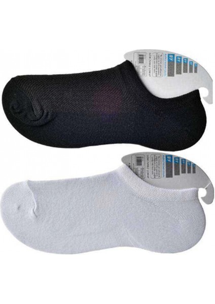 Siyah ve Beyaz Erkek Görünmez Çorap 9 Çift fiyatları
