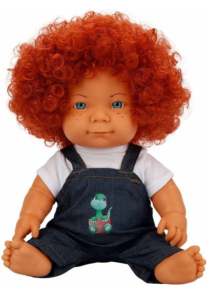 Bf Market 30151 Sunman, Curly Kıvırcık Saçlı Bebek 35 cm