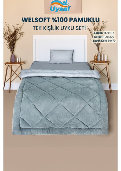Welsoft Akfil Tek Kişilik Uyku Seti