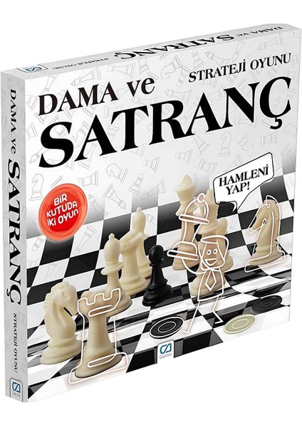 Dama ve Satranç Plastik Kutulu 5188 (Ca Games) fırsatları