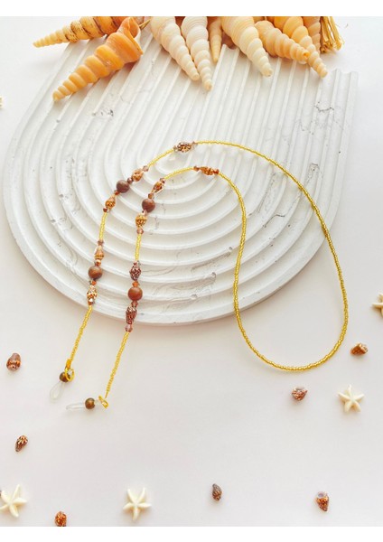 Akik Taşlı Kadın Gözlük Ipi modelleri