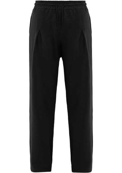 Basic Baggy Eşofman Alt Siyah indirimleri