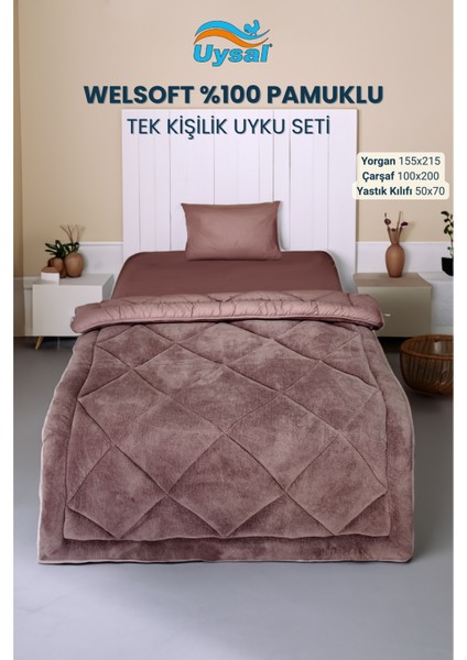 Welsoft Akfil Tek Kişilik Uyku Seti