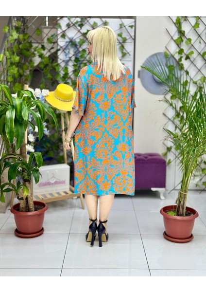 RM18113 Viskon Roma Elbise modelleri