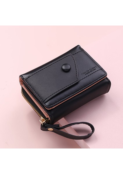 Kısa Bayan Fermuarlı Cüzdan % 30 Indirim Bozuk Para Cüzdanı (Yurt Dışından)