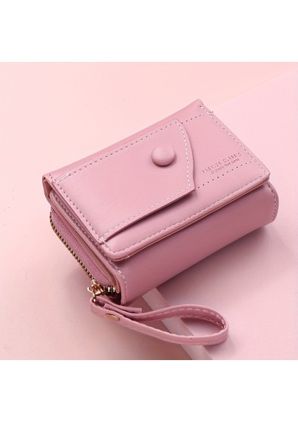 Kısa Bayan Fermuarlı Cüzdan % 30 Indirim Bozuk Para Cüzdanı (Yurt Dışından)