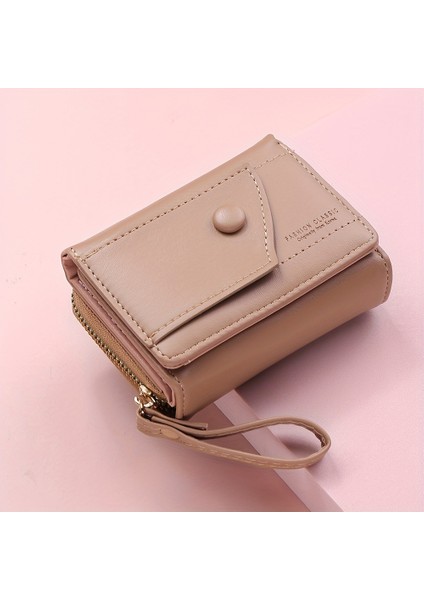 Kısa Bayan Fermuarlı Cüzdan % 30 Indirim Bozuk Para Cüzdanı (Yurt Dışından)