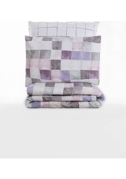 Minimal Çift Kişilik Nevresim Takımı Maro Gülkurusu