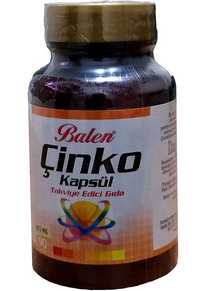 Çinko 375MG 90 Kapsül