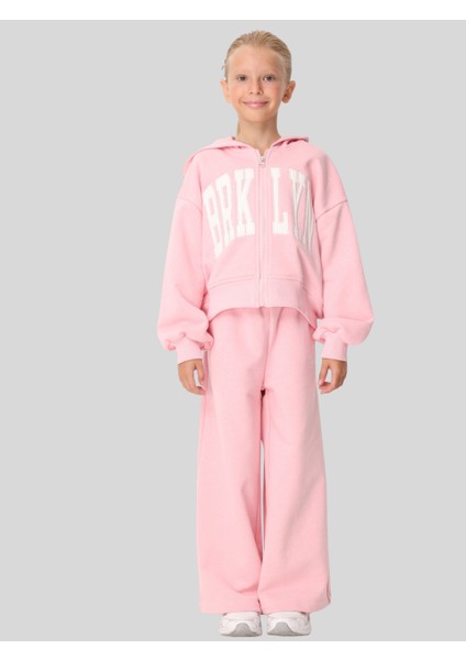 Kız Çocuk Eşofman Takım 3-8 Yaş Pembe fiyatları