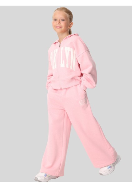 Kız Çocuk Eşofman Takım 3-8 Yaş Pembe modelleri