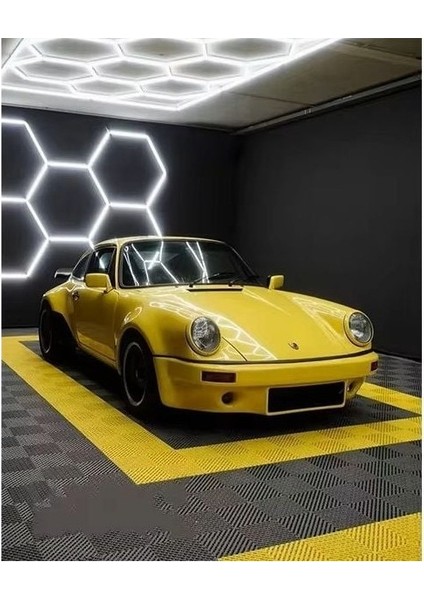 Hs 2822 Hexagonal 200W Petek LED Aydınlatma Lineer Armatür Beyaz Işık