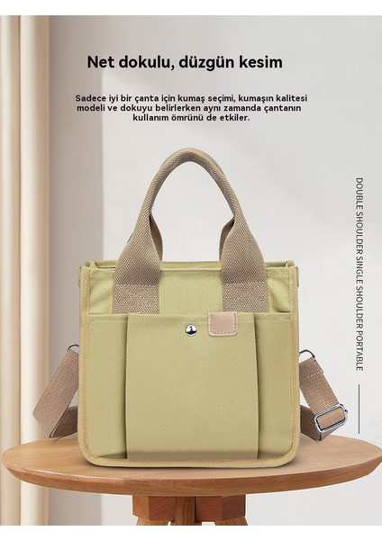 Kanvas Kadın El Crossbody Çantası (Yurt Dışından) fırsatları