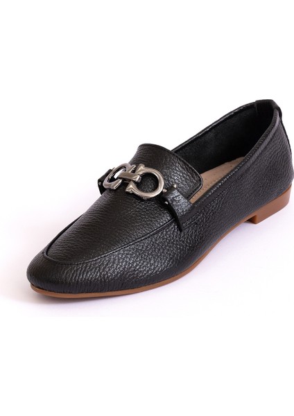 Hakiki Deri Kadın Babet Ayakkabı 25PST6067 fiyatları