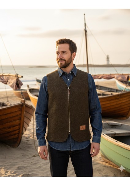 Yün Keçe Yelek ( Barbour Içlik uyumlu , Barbour Kürk Uyumlu Yelek) fiyatları