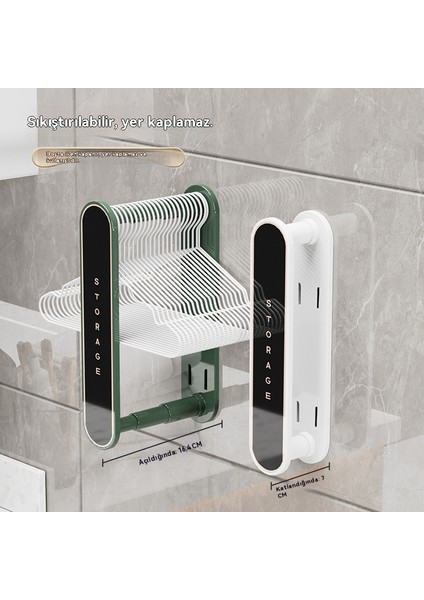 Kısmaya Uygun, Delinmesiz Duvara Asılabilen Kıyafet Askısı (Yurt Dışından) modelleri