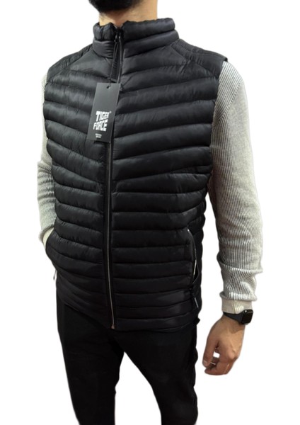 Mevsimlik Yelek Siyah