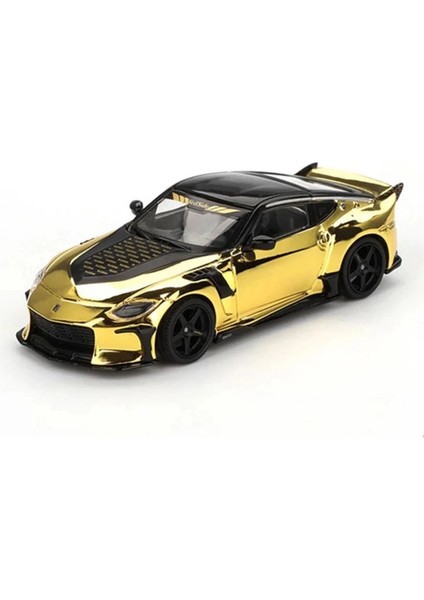 Mini Gt 1/64 Nissan Z Veilside FFZ400 Gold Chrome modelleri
