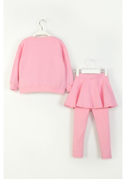 Kız Çocuk Hello Kitty Taytlı Takım 3-8 Yaş Pembe fiyatları
