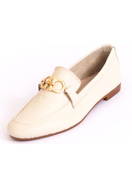 Hakiki Deri Kadın Babet Ayakkabı 25PST6067 fiyatları