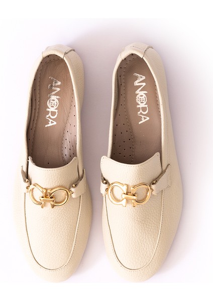 Hakiki Deri Kadın Babet Ayakkabı 25PST6067 modelleri