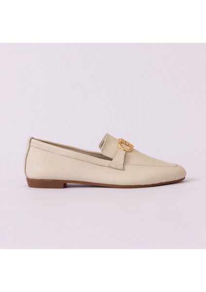 Hakiki Deri Kadın Babet Ayakkabı 25PST6067 indirimleri