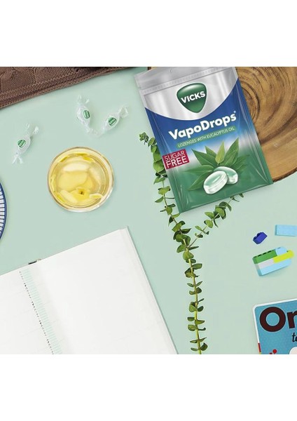 Vapodrops Okaliptus Yağı ile Pastil 72G 18 Adet fiyatları