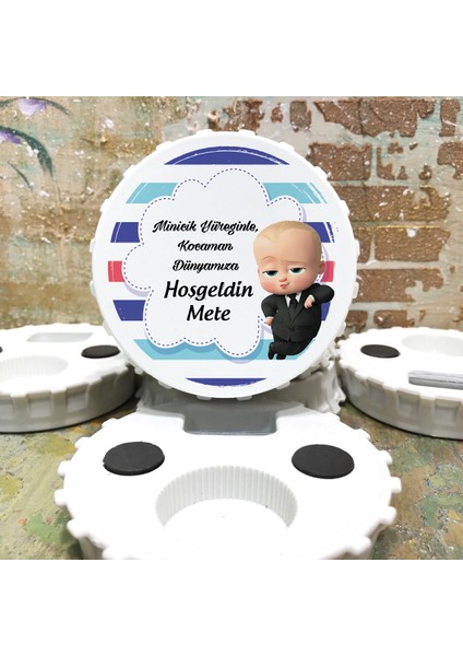 Kapak Açacaklı Magnet (10 Adet) Düğün - Nişan - Kına - Nikah - Söz