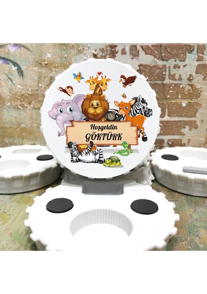 Kapak Açacaklı Magnet (10 Adet) Düğün - Nişan - Kına - Nikah - Söz