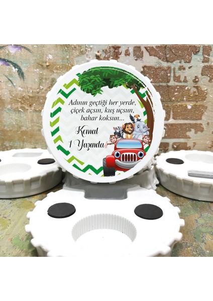 Kapak Açacaklı Magnet (10 Adet) Düğün - Nişan - Kına - Nikah - Söz