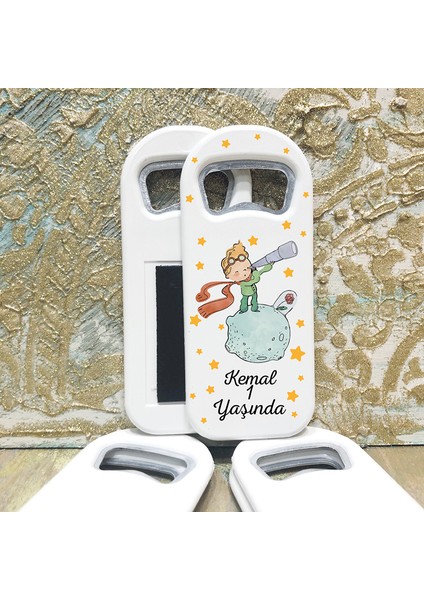 Dikdörtgen Açacaklı Magnet (10 Adet) Düğün - Nişan - Kına - Nikah - Söz