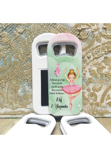 Dikdörtgen Açacaklı Magnet (10 Adet) Düğün - Nişan - Kına - Nikah - Söz