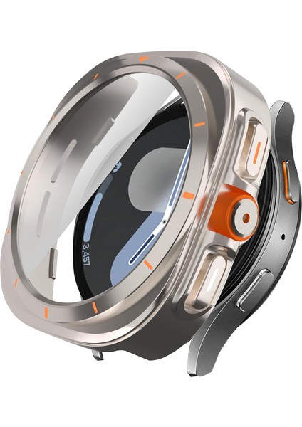 Samsung Galaxy Watch 6 40MM Uyumlu Watch 7 Ultra Dönüştürücü Kasa ve Ekran Koruyucu