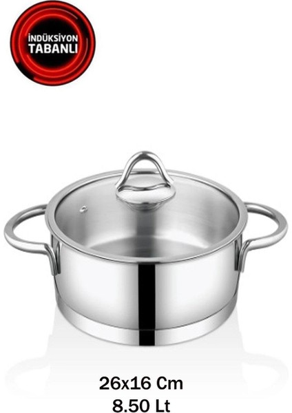 Vision 26X16 cm Indiksiyon Derin Çelik Tencere fiyatları