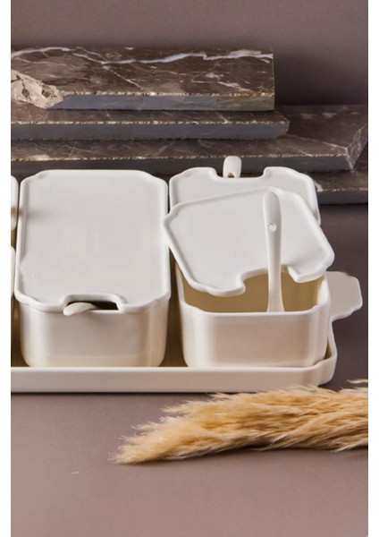 Luce 16 Parça Tepsili Porselen Kahvaltılık fırsatları