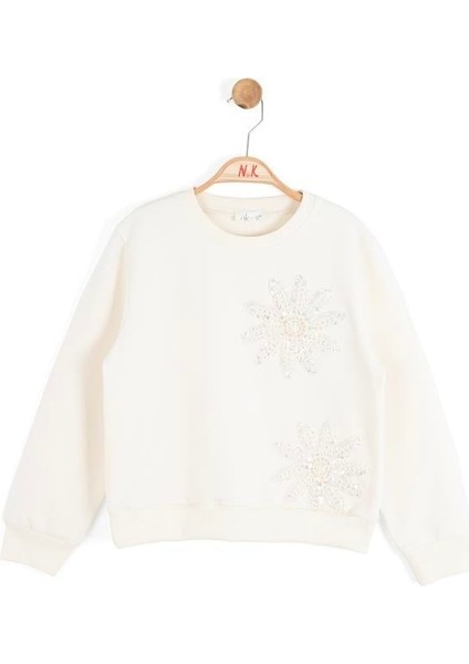 Kız Çocuk Sunbeam Sweatshirt 8-14 Yaş Krem fiyatları