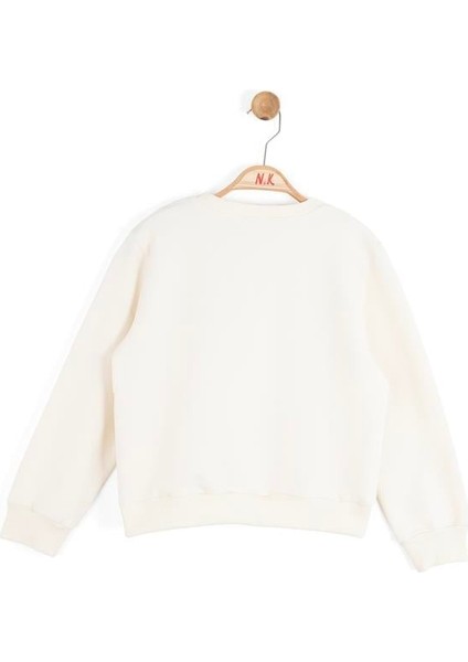 Kız Çocuk Sunbeam Sweatshirt 8-14 Yaş Krem modelleri