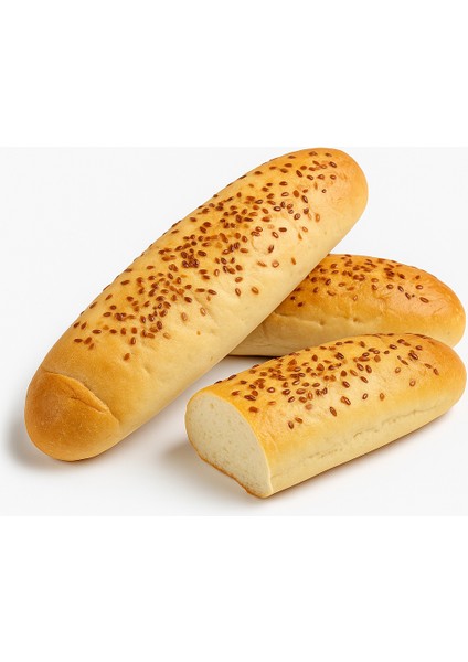 Kepez Ekmek Glutensiz Baget Ekmek 210 Gram ( 5 Adet )