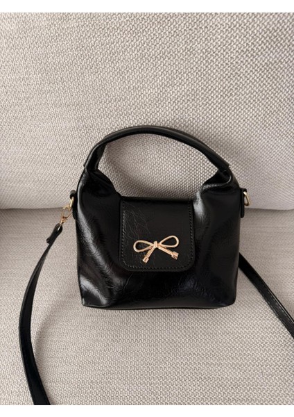 Mini Kadın Omuz ve El Çantası | Zarif Fiyonklu Model – 5 Renk Seçeneği indirimleri