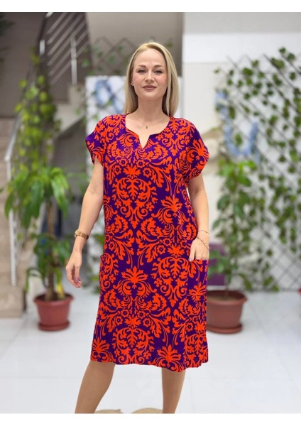 AV60102 Viskon Ayvalık Elbise fırsatları