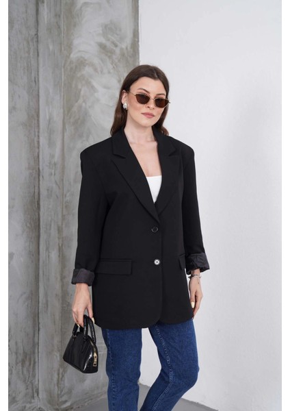 Siyah Blazer Ceket