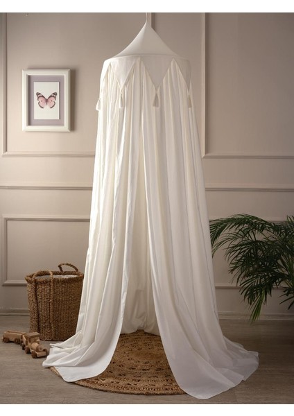 Romantika Cibinlik - Vual - Krem - 2 x 4 mt