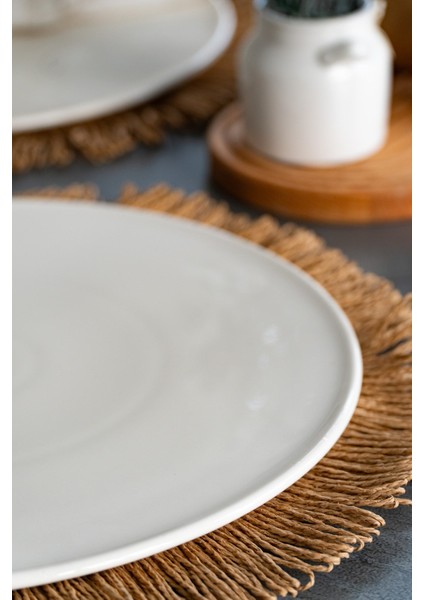 2'li 32 cm Porselen Yalın Pizza Tabağı fiyatları