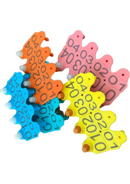 200 Adet Turkuaz Küçükbaş Hayvan Küpesi(Pens Ucu Hediye) fırsatları