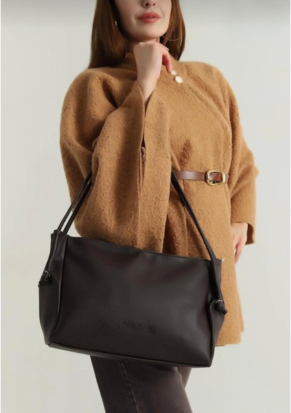 Megın Acı Kahve Omuz Çantası