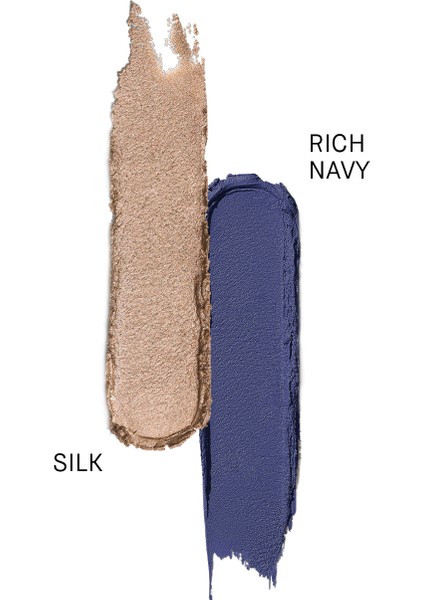 Çift Taraflı Long-Wear Cream Shadow Stick Kalem Far - Silk/rich Navy fiyatları