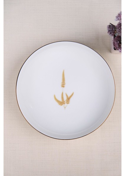 Porselen Natura Marinum Altın Yaldız Çukur Tabak 18,50CM 2 Li fiyatları