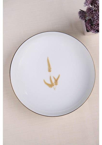 Porselen Natura Marinum Altın Yaldız Çukur Tabak 18,50CM 2 Li fırsatları