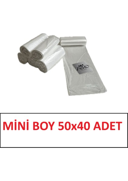 40*50 Mini Boy Çöp Torbası 50 Rulo fiyatları