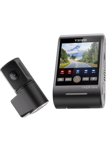 A229 Ultra 2 Kameralı Ön ve Arka 4k+4k Sony Starvis 2 Sensörlü Dual Hdr Wi-Fi 6 Gps'li Araç Kamerası indirimleri